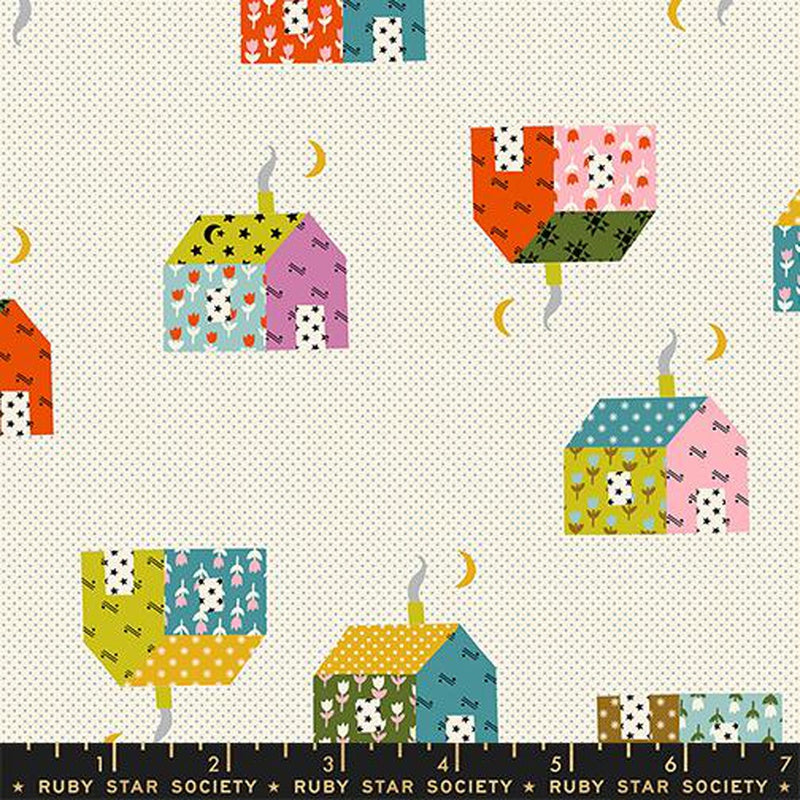 {Pre-Order March} Moda Ruby Star Society Mystic Fable Little House Natural