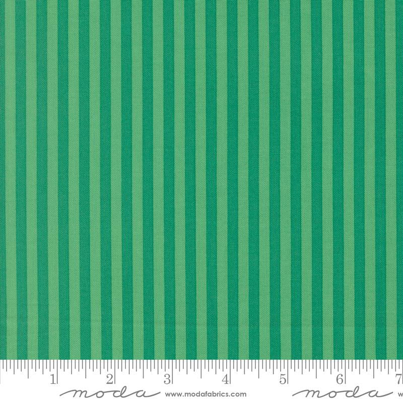{Pre-Order November} Moda Fabrics Elizabeth Hartman Popcorn Stripe Jade