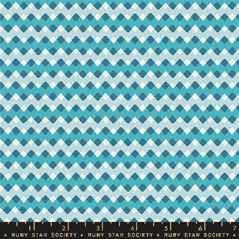 {New Arrival} Moda Ruby Star Society Pivot Zigga Zagga Dark Turquoise