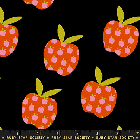 {Pre-Order March} Moda Ruby Star Society Mystic Fable - CANVAS Big Apple Galaxy Black