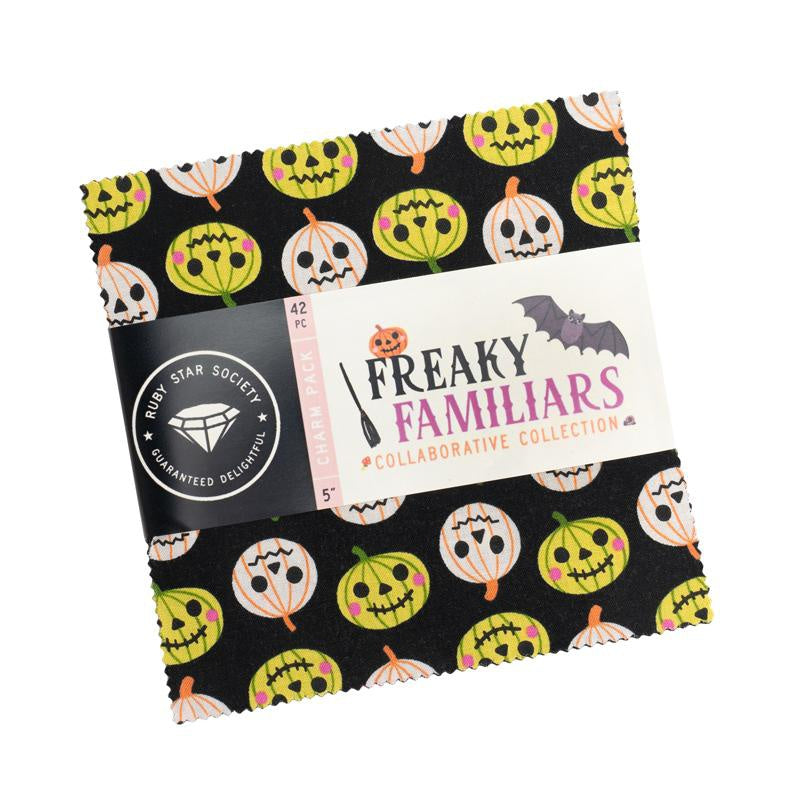 {Pre-Order July} Moda Ruby Star Society Freaky Familiars Squares 5"