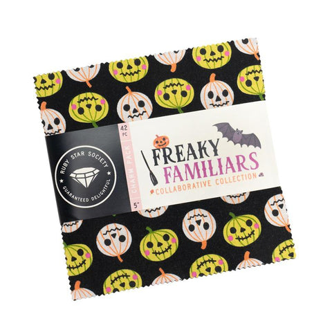 {Pre-Order July} Moda Ruby Star Society Freaky Familiars Squares 5"