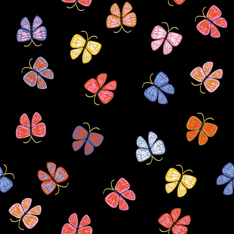 {New Arrival} Moda Ruby Star Society Ooh Lucky Lucky Butterfly Black