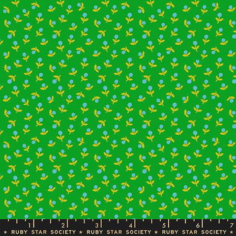 {Pre-Order October} Moda Ruby Star Society Catnap Sprout Verdant