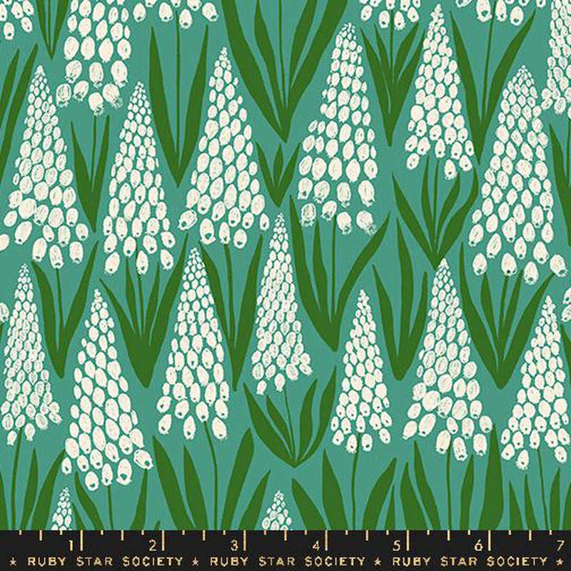 {New Arrival} Moda Ruby Star Society Endpaper Muscari Watercress