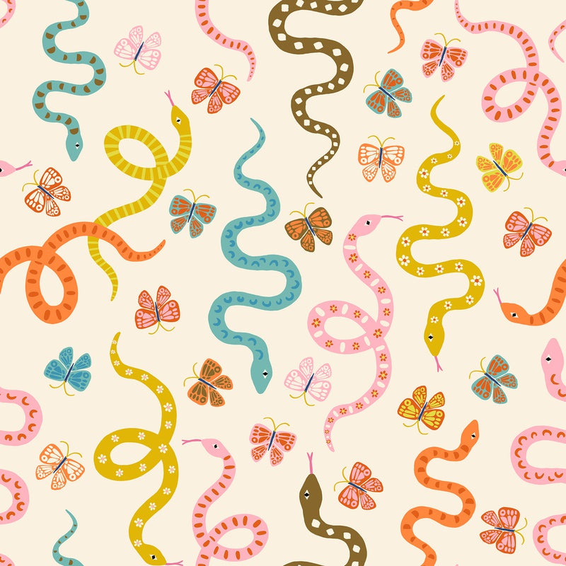 {New Arrival} Moda Ruby Star Society Ooh Lucky Lucky Garden Snake Natural