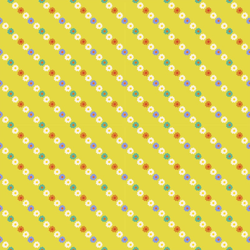 {New Arrival} Moda Ruby Star Society Ooh Lucky Lucky Garland Citron