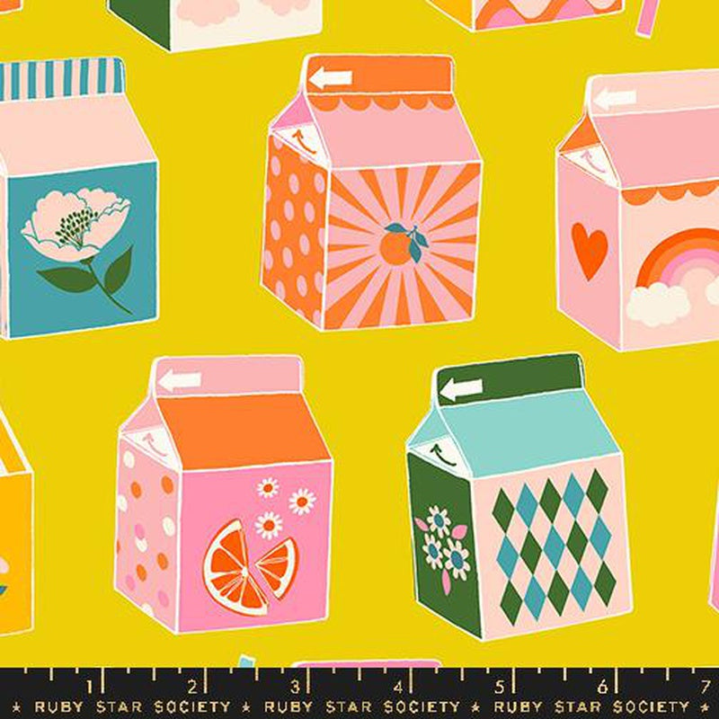 {New Arrival} Moda Ruby Star Society Juicy Novelty Fruit Juice Box Golden Hour