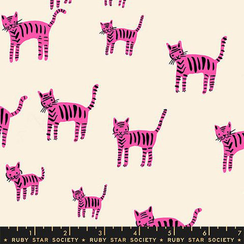 {Pre-Order October} Moda Ruby Star Society Catnap Tiger Stripes Playful