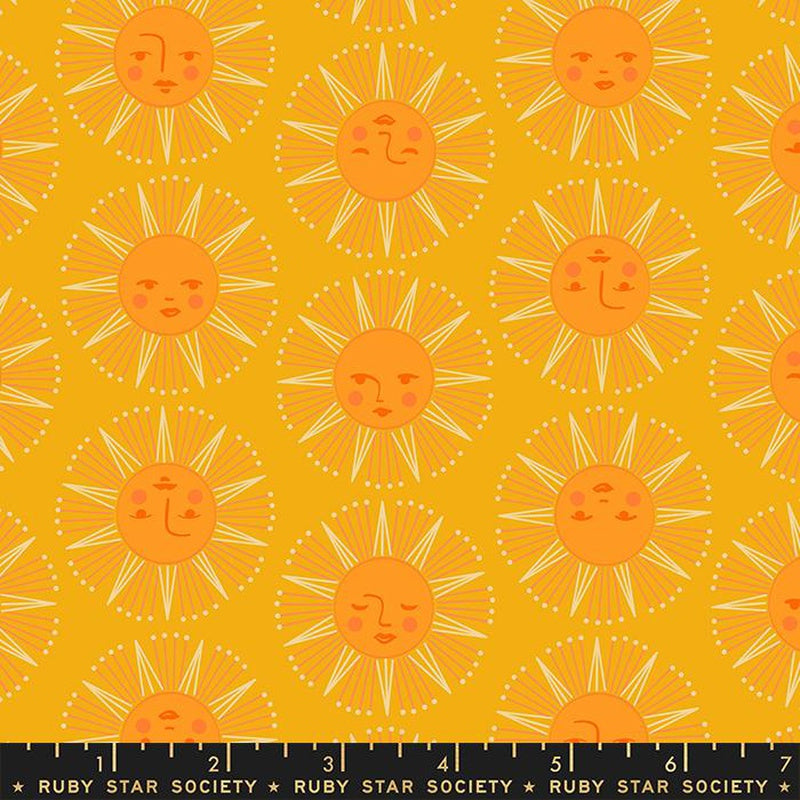 {New Arrival} Moda Ruby Star Society Rise & Shine Sundream Buttercup FAT QUARTER
