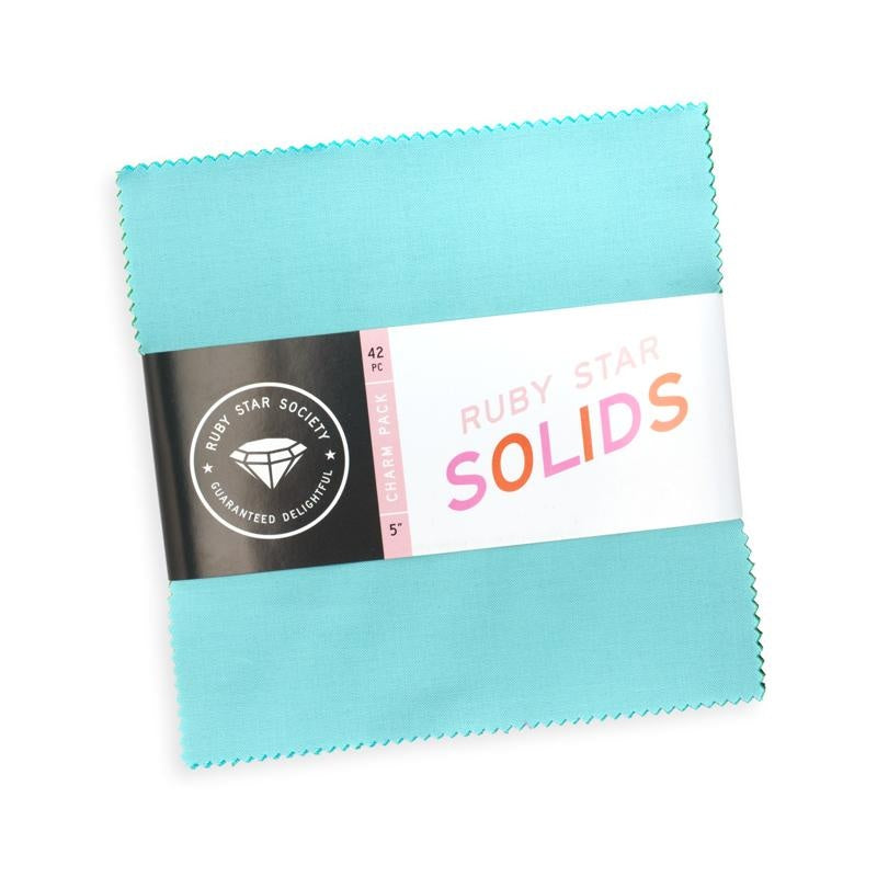 {Pre-Order November} Moda Ruby Star Society SOLIDS Squares 5"