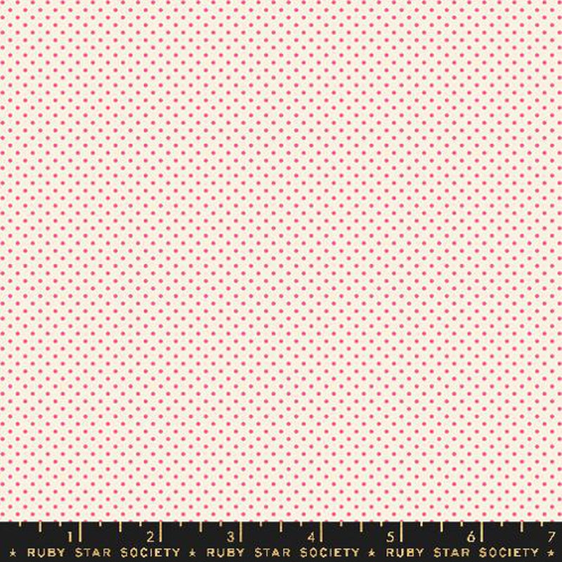 {New Arrival} Moda Ruby Star Society Ooh Lucky Lucky Mini Dot Natural