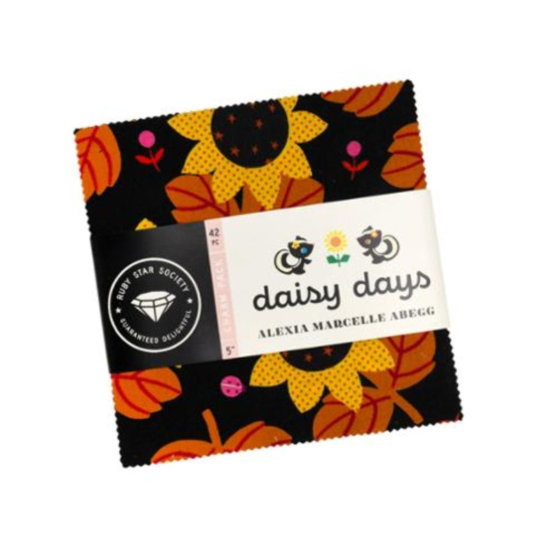 {Pre-Order April} Moda Ruby Star Society Daisy Days Squares 5"