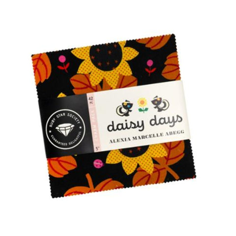 {Pre-Order April} Moda Ruby Star Society Daisy Days Squares 5"