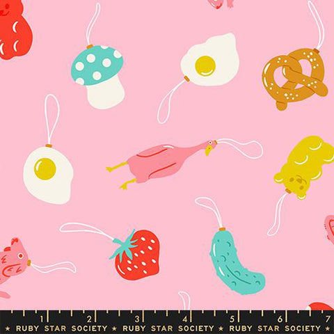 {New Arrival} Moda Ruby Star Society Merry Happy Find the Pickle Melody Pink