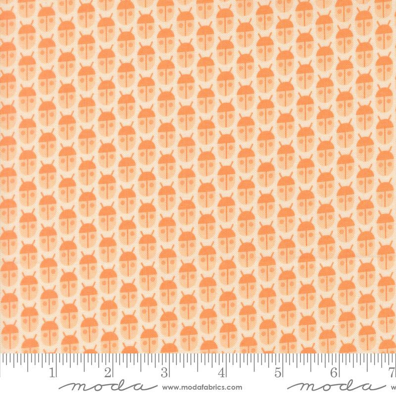 {Pre-Order November} Moda Fabrics Elizabeth Hartman Popcorn Little Bugs Peach