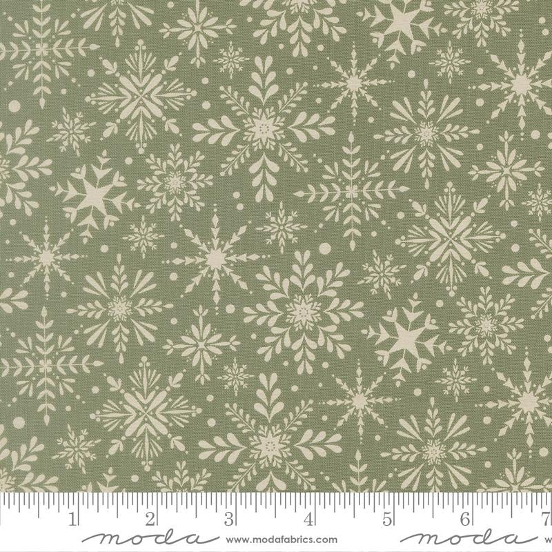 {New Arrival} Moda Fabrics Kiley's Quilt Room Gingerbread Lane Blizzard Snowflake Mistletoe