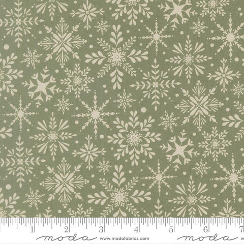 {New Arrival} Moda Fabrics Kiley's Quilt Room Gingerbread Lane Blizzard Snowflake Mistletoe
