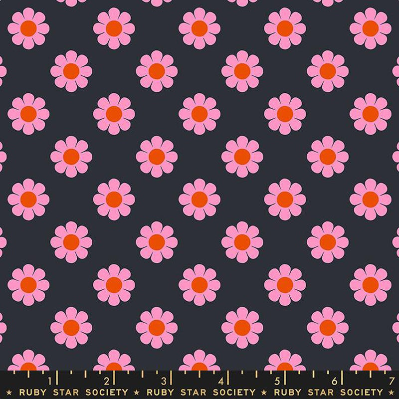 {New Arrival} Moda Ruby Star Society Meadow Star Honey Pie 30s Soft Black