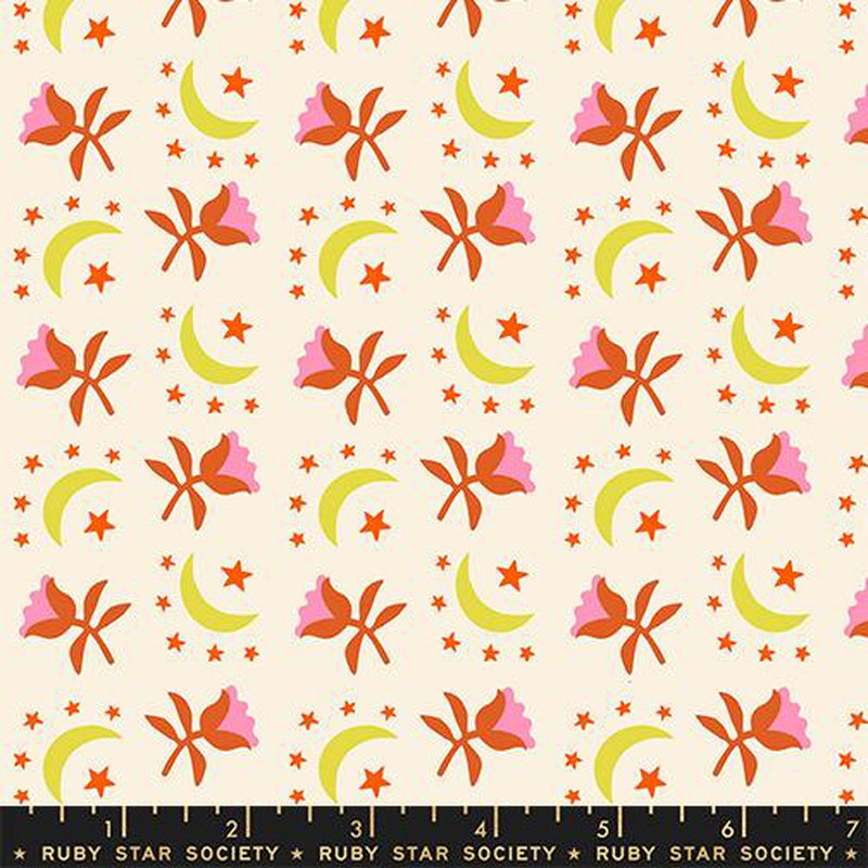{Pre-Order October} Moda Ruby Star Society Catnap Moonflower Natural