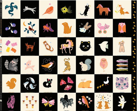 {Pre-Order June} Moda Ruby Star Society Projects with Purpose 2027 Animal Panimal - Panel 90cm