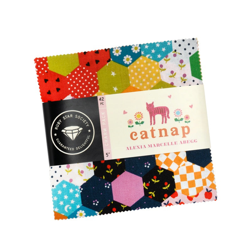 {Pre-Order October} Moda Ruby Star Society Catnap Squares 5"