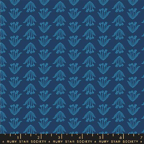 {New Arrival} Moda Ruby Star Society Endpaper Crocus Bluebell