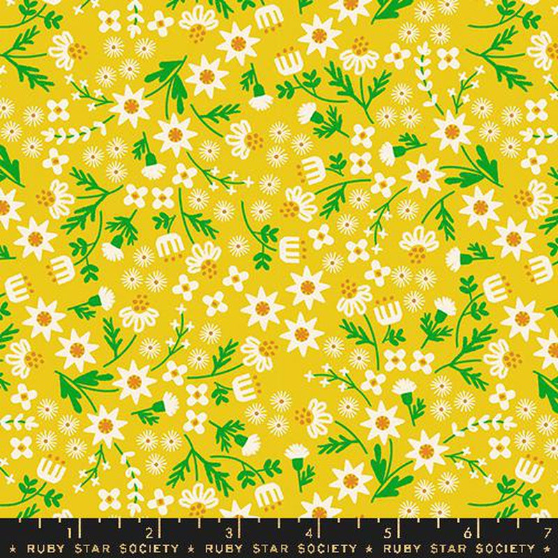 {New Arrival} Moda Ruby Star Society Favourite Flowers Inflorescence Golden Hour