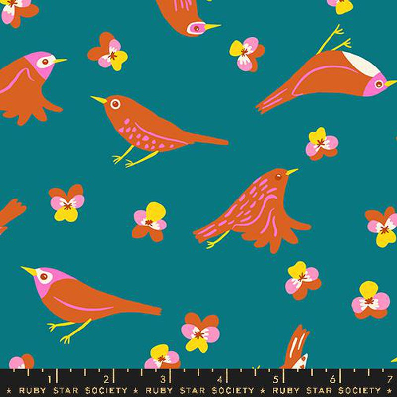 {New Arrival} Moda Ruby Star Society Bird is the Word Migration Storytime