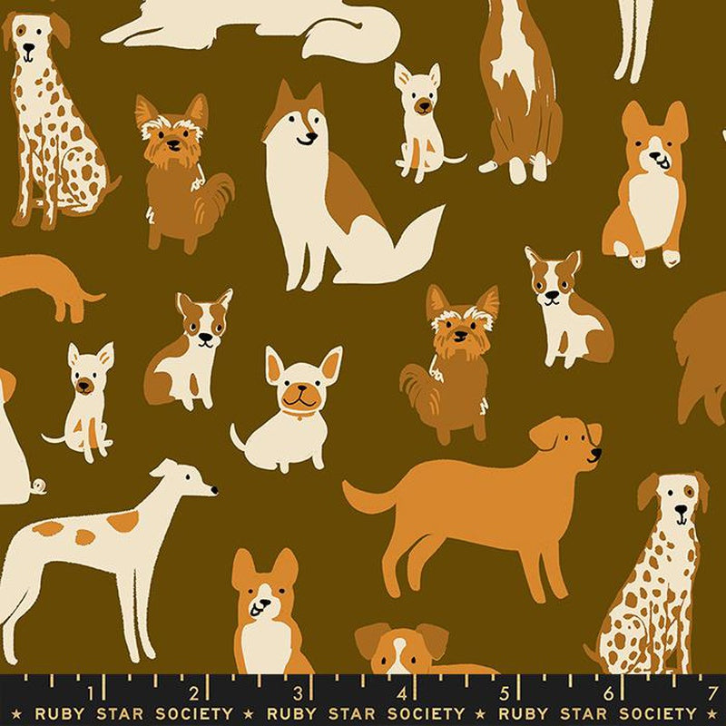 {New Arrival} Moda Ruby Star Society Dog Park Dog Medley Cocoa