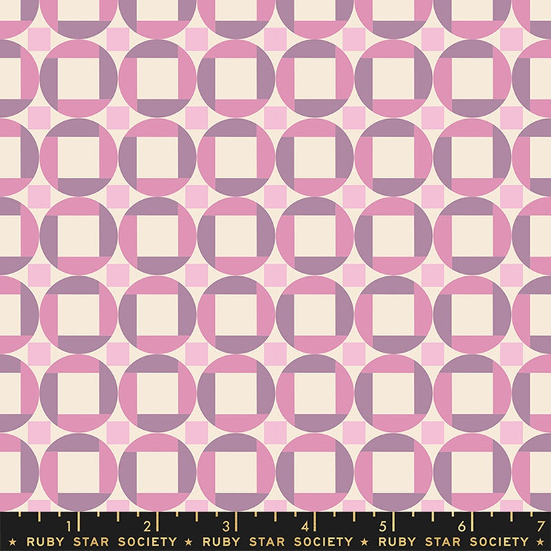 Moda Ruby Star Society Floradora Can Geometric Lupine FAT QUARTER
