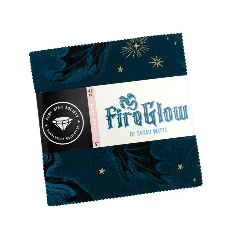 {Pre-Order April/May} Moda Ruby Star Society Fireglow Squares 5"