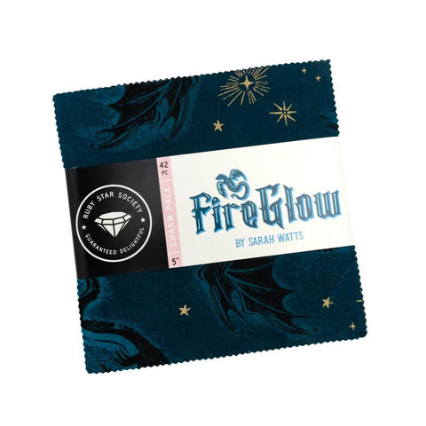 {Pre-Order April/May} Moda Ruby Star Society Fireglow Squares 5"