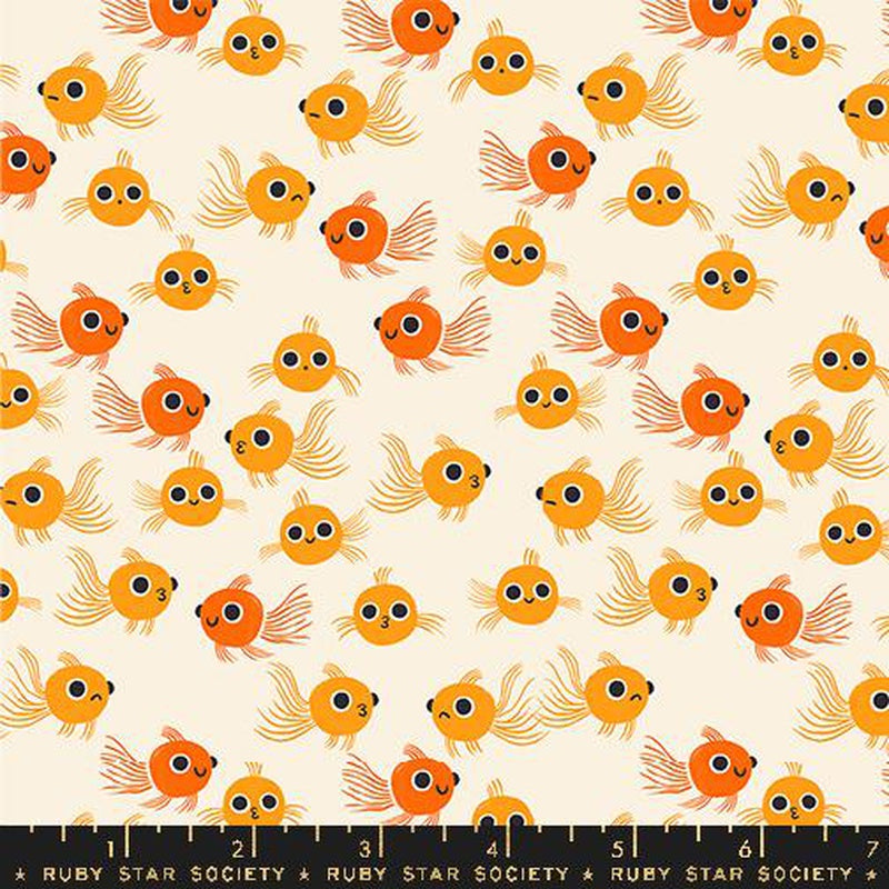 {New Arrival} Moda Ruby Star Society Animal Animal Goldfish Orange