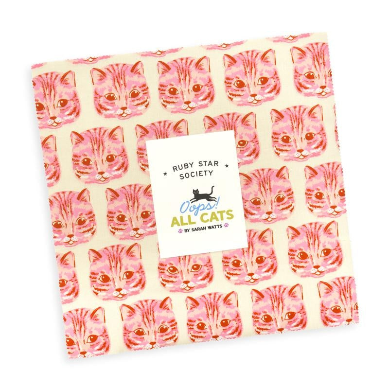 {Pre-Order June} Moda Ruby Star Society Oops All Cats Layer Cake