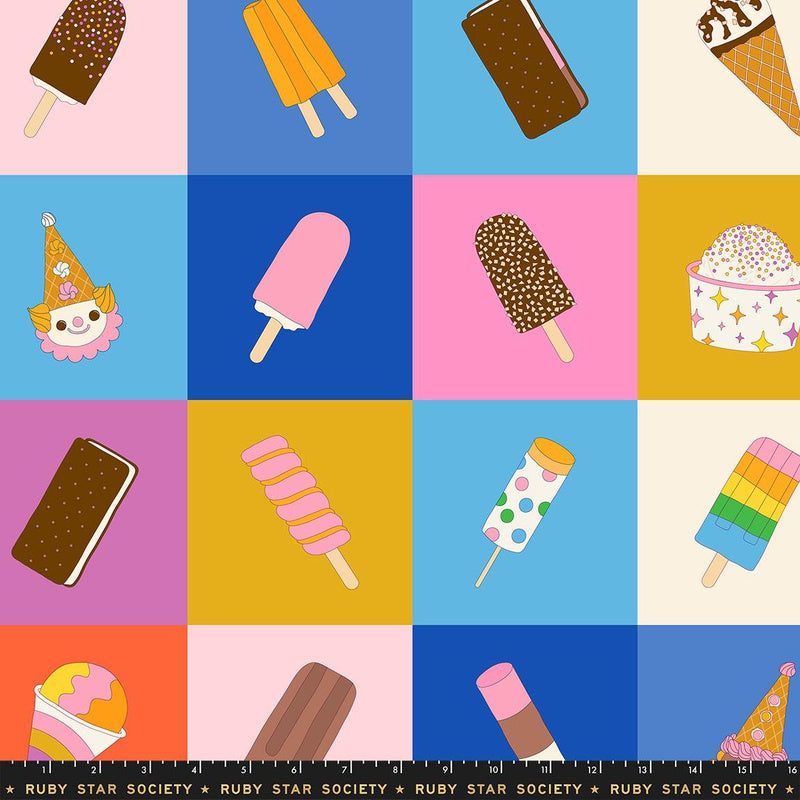 {Pre-Order January} Moda Ruby Star Society Sugar Cone 2 Ice Cream Panel