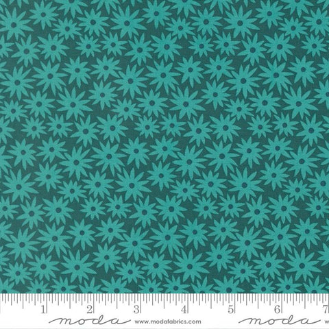 {Pre-Order May} Moda Fabrics Elizabeth Hartman Scenery Sedum Floral Dark Teal