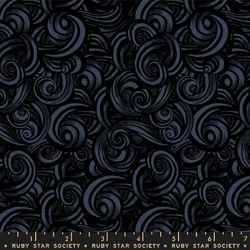 {Pre-Order April/May} Moda Ruby Star Society Fireglow Smoke Black