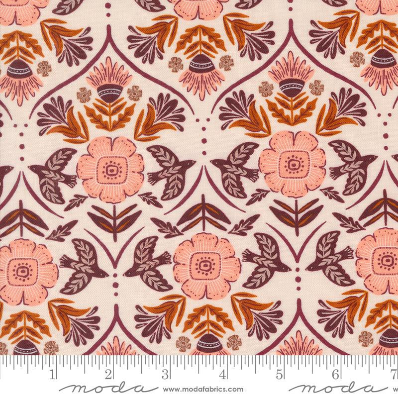 {New Arrival} Moda Folk & Lore Flight of Fancy Pale Pink