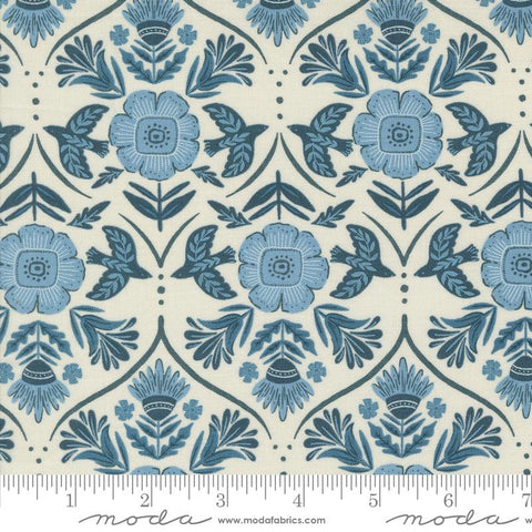{New Arrival} Moda Folk & Lore Flight of Fancy Eggshell