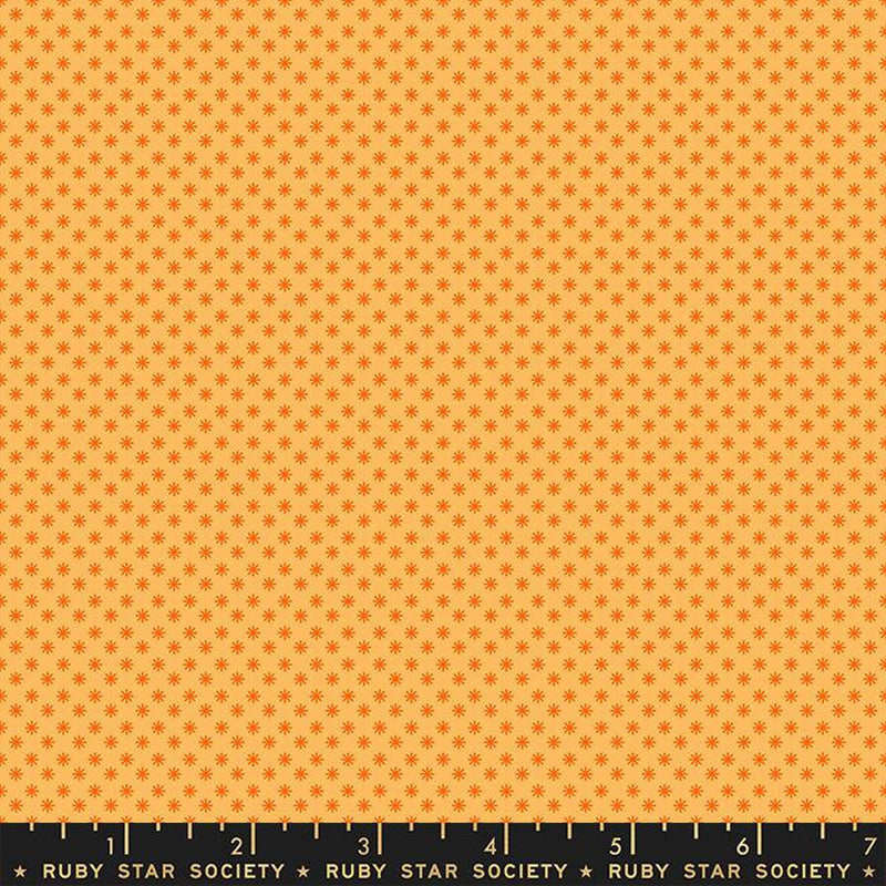 {New Arrival} Moda Ruby Star Society Meadow Star Puff Blenders Dots Cantaloupe FAT QUARTER
