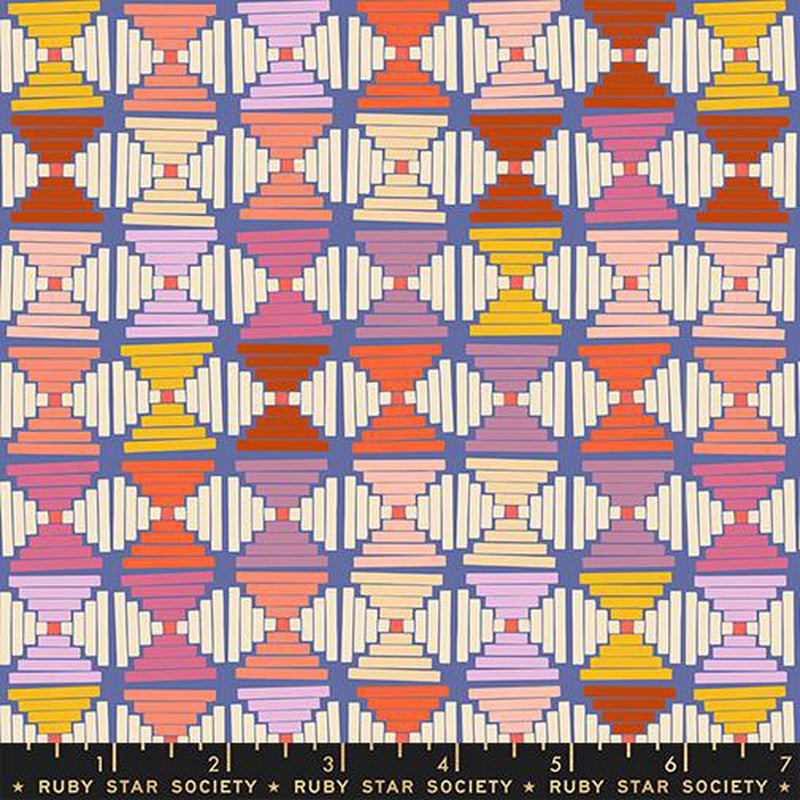 {Pre-Order July} Moda Ruby Star Society Persimmon Courthouse Steps Twilight