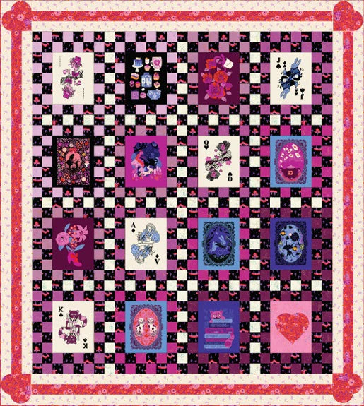 {Pre-Order Oct/Nov} Moda Ruby Star Society Hello Alice Boxed Quilt Kit Top Hello Alice by Sarah Watts 177 cm x  198cm