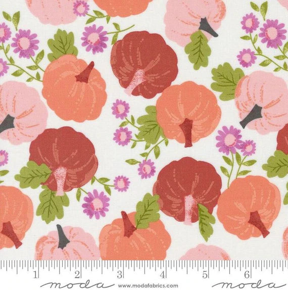 {New Arrival} Moda Hey Boo Pumpkin Patch Natural