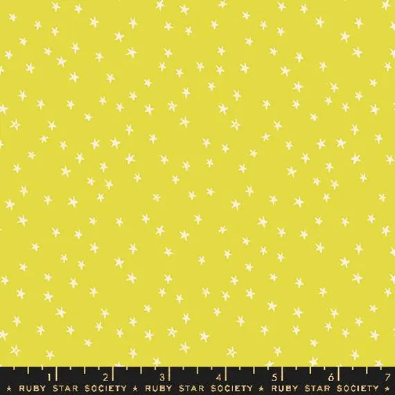 {New Arrival} Moda Ruby Star Society Good Spirits Mini Starry Citron Glow In the Dark