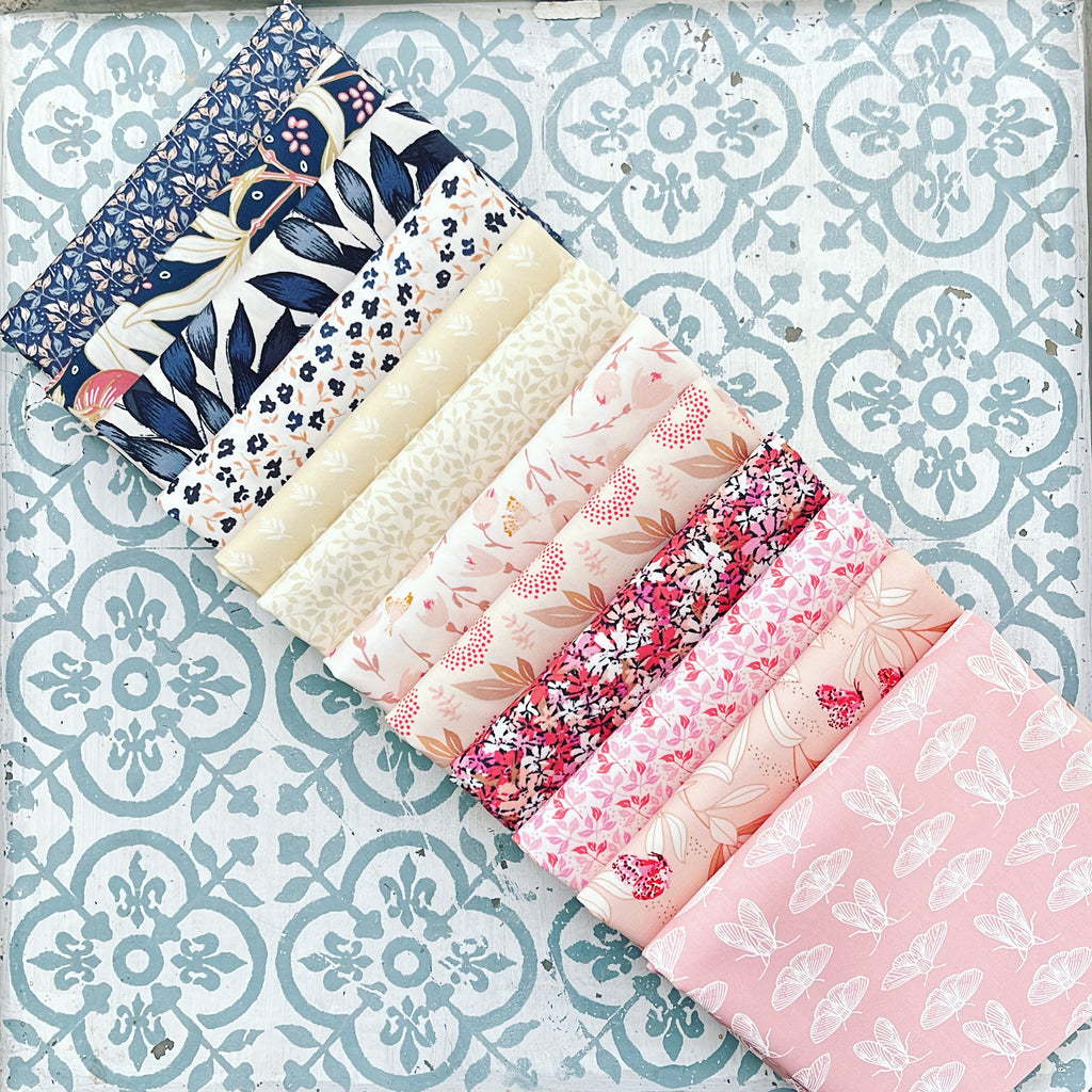 {New Arrival} Art Gallery Fabrics  Curated Bundle Fat Quarter Bundles x 12 Pieces Promenade Encore