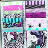 {New Arrival} Tula Pink Nightshade Deja Vu Fat Quarter 16pcs Mixed Bundle Neon