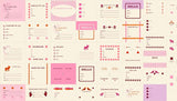 {Pre-Order October} Moda Ruby Star Society 1-800 Calico Thanks - Made this Panel - Pink