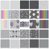 {New Arrival} FreeSpirit Tula Pink Graywork & Graywork True Colours Fat Quarter 24pcs Full bundle