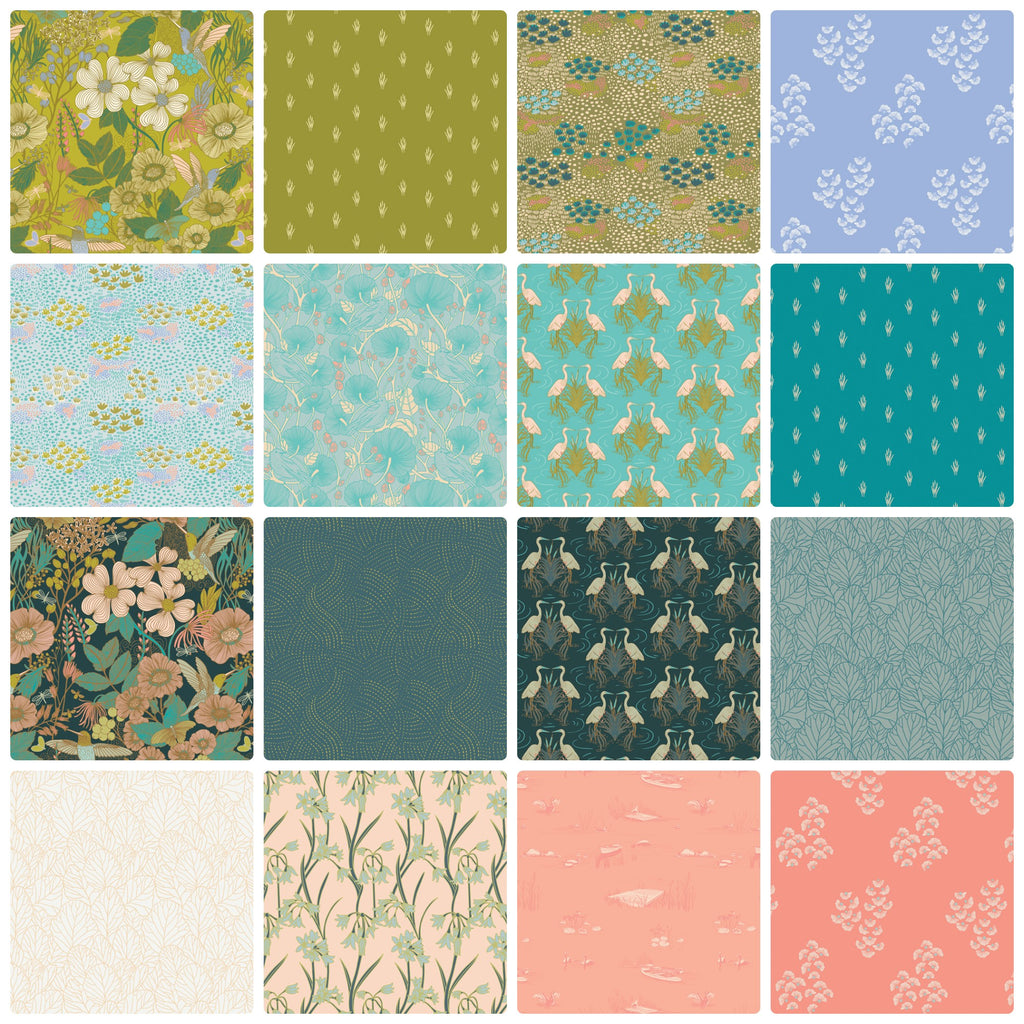 {Pre-Order November} Art Gallery Fabrics Stillwater Fat Quarter Bundle x 16 Fat Quarters